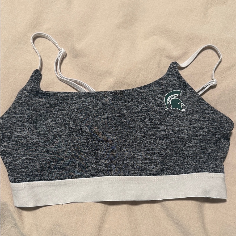 Women's Heather Gray Sports Bra